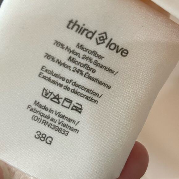 Third Love Underwire T-Shirt Bra Size 38G New with tag - Picture 10 of 10